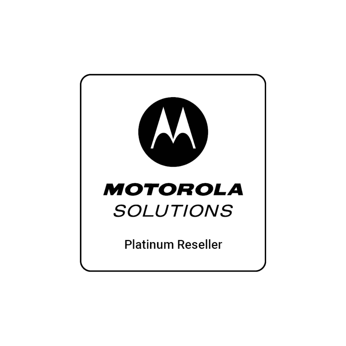 Platinum Partner of Motorola Solutions